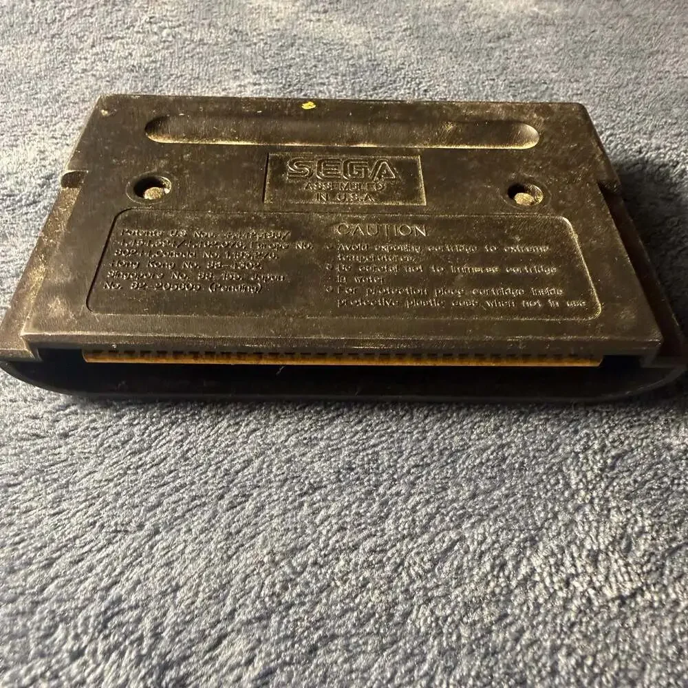 Mighty Morphin Power Rangers Sega Genesis Game Cartridge